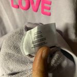 Wildfox  Lilac Lavender Purple Pink Dogs Love Me Graphic Sweatshirt Size Small Photo 7