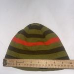 Patagonia Gorpcore Outdoor Knit Wool Green Striped Beanie Hat Cap Toboggan Photo 10