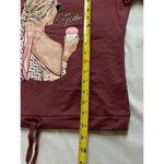 New OBR Denim, Pink Graphic Tee, Size 34 Women’s, With Waist Drawstring Size M Photo 5