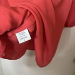 Three Eighty Two NEW!  victoria ruffle long sleeve shift coral rosebud dress $144 Photo 3