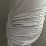 The Line By K Ruched White Mini Dress Photo 2