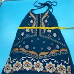 O'Neill O’neil Blue Floral Halter Top Size XS Photo 7