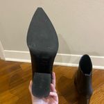 Marc Fisher Oshay Pointed Toe Bootie (Women) in Black Leather Photo 5