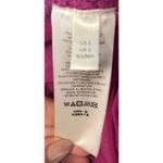 Free People Boulevard Tank in Magenta sz S Adjustable Tie Straps Ruched at Sides Photo 6