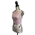 PacSun  PAC Pink Ribbed Ballet Crop Top Womens Beach Summer Festival Rodeo M Photo 3