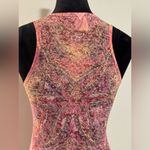 EUC Fleurish Pink and Yellow Floral Paisley Tank size medium Photo 5