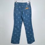 Wrangler NWT‎ Westward 626 High Rise Bootcut Paisley Print Indigood Size 26 x 32 Photo 4