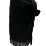 Sincerely Jules Fringe Black Skirt Regular Size L NWT (36-62) Photo 0