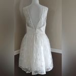 Chi Chi London Chi Chi Ivory Embroidered Flowers Sweetheart Neckline Wedding Party Dress Fairy Photo 5