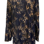 Soft Surroundings  blue beige floral tunic dress size small‎ Photo 0