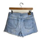 American Eagle  embroidered floral daisy cutoff denim shorts size 6 cute Photo 5