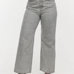 H&M  Curvy Fit Wide High Jeans Photo 0