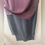 All Saints tiered‎ purple and black silk maxi dress size 2 Photo 10