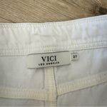 VICI  White Drawstring Wide Leg Pants Photo 11