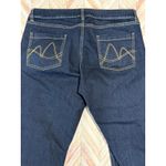 NY and Company Curvy Skinny Crop Jeans Dark Wash Women's 14 Large NYC Capri Blue Photo 1