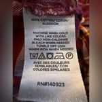 Loft  Red Plaid Flannel LS Button down Shirt NWOT Photo 2