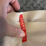 Spanx Beige High Waisted Bike Shorts Shapewear Size Large EUC #6233 Photo 4