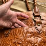 Patricia Nash  Zorita Leather Tooled Shoulder Bag‎ Western Boho A27 Photo 5