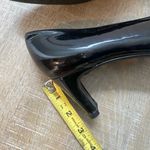 Stuart Weitzman  Black Patent Leather Pumps Women’s 8 Block Heel Career Luxury Photo 9