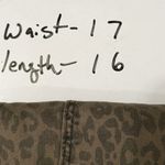 Mudd Ladies "" Size 15, Leopard, 5 Pocket, Fray Hem, Jeans Style, Skirt Photo 4