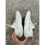 Sorel  Women's 7 Explorer Blitz Stride Lace Sneakers Cream Knit Mesh Athletic Gym Photo 10