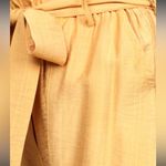 Lulus  Weekend Date Mustard Yellow Cropped Paperbag Waist Pants Size Small Photo 4