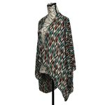 None Tribal Aztec Sheer Kimono Cardigan Women’s One Size Open Front Boho Festival Photo 2