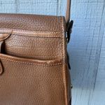 Dooney & Bourke Vtg Essex Tan Pebble Leather Crossbody Purse Adjustable Strap Photo 9