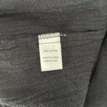 Lulu B Top Womens 1X Black Gauze Long Tabbed‎ 3/4 Sleeve Relaxed Coastal Resort Photo 7