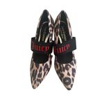 Juicy Couture Kitsy Animal Print Mary Jane Heels Size 8 NEW NWT Photo 4