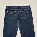 Banana Republic Stretch Bootcut Blue Dark Wash Denim Jeans Women’s 10R 33x30 Photo 1