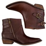 Lucky Brand Like New Leather Ankle Boots Photo 0