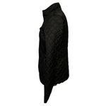 Laundry by Design  Medium Black Quilted High Neck Jacket Polyester Sinched Waist Photo 1