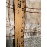 American Eagle Outfitter Womens Plaid Button-Up Hooded Shirt Long Sleeve Size L Photo 4