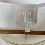 Quinn White Layer Draped Sleeveless Tank Blouse Top S Photo 5