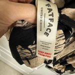 Floral Black Cream Ruffle Tie Photo 2