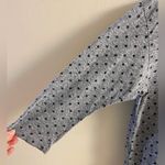 Current/Elliott Current Elliott crewneck top grey polka dot boxy Sz 1 Small Photo 3