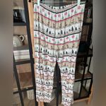 Angel Dear bamboo pajamas set Christmas fair isle reindeer print long sleeve tee Red Size M Photo 6