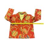 Vintage‎ Painted Pony Blazer Jacket XS Jungle Monkey Red Green Made In USA Photo 3