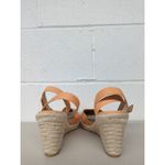 Stuart Weitzman new sz 6 orange mango wedge heel espadrille jewel strap Photo 3