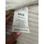 Bayse‎ Beige Ribbed Knit Turtleneck Sweater Mini Dress XS Cozy Chic Size 0 Photo 3