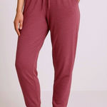 Athletic Joggers Drawstring Waist Lounge Pants Comfy‎ Soft Casual Size Large Pink Photo 0
