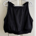 Joy Lab black sparkly racerback sports bra size small Photo 0