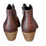 BOUTIQUE by Corkys Womens Swifton Ankle Bootie Sz 7 Preppy Metallic Western Boot Brown Photo 1