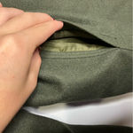 American Eagle American Eagle Outfitters army green wool blend pea coat women’s size medium Photo 1