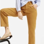 Madewell  Classic Straight Pants In Bronzed Lichen AJ559 Photo 0
