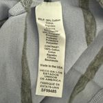 Michael Stars  Zabrina Striped Knit Square Neck Tank Top Veil Blue Gray NWT XL Photo 5