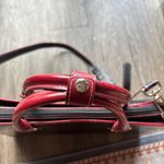 Elegant Black and Red work satchel Bag with orange interior Photo 3