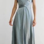 Bohme  Rosalind Midi Dress in Blue Photo 0