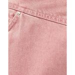 Bershka Vintage Wash Pink High Rise Cuffed Women's Denim Cotton Jean 6 Photo 4